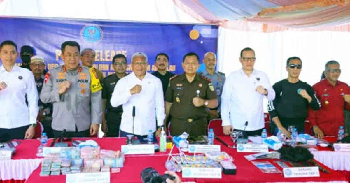 Press Release Penangkapan DPO BNN RI