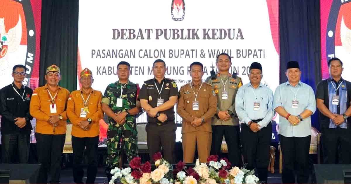 Debat Publik Kedua Calon Bupati dan Calon Wakil Bupati Kabupaten Mura
