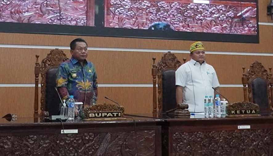 Bupati Kapuas Hadiri Rapur Penyampaian Rancangan Awal RPJMD 2025-2029