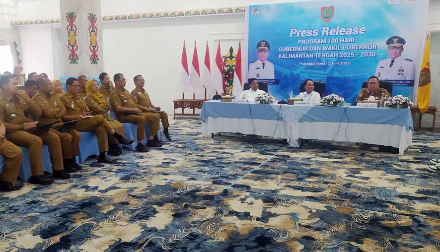 Gubernur Sampaikan Program 100 Hari Kerja Bukanlah Tujuan Akhir Melainkan Sebuah Langkah Awal Kedepan