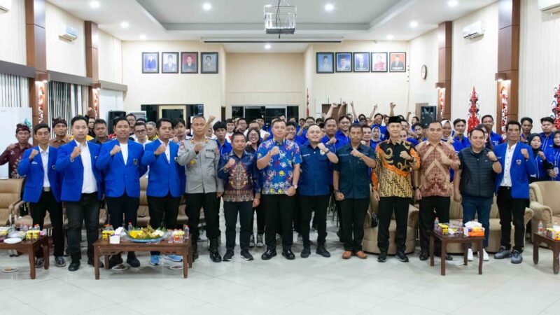 Hadiri Pelantikan Pengurus KNPI 2025–2028, Berinto : Pemuda Harus Miliki Semangat Kebangsaan yang Kuat