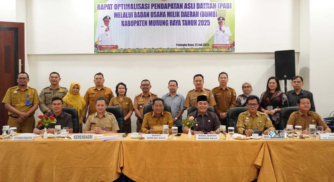 Bupati Mura Rakor Pendirian BUMD Bersama Kemendagri