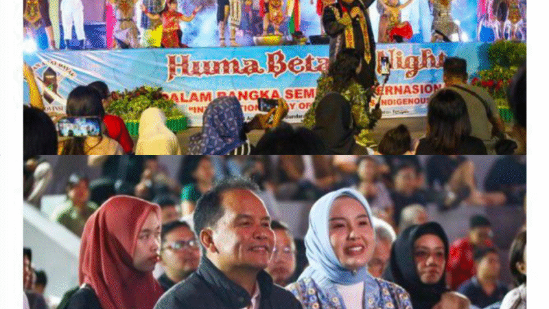 Meriah, Huma Betang Night Volume 11 Hadirkan Delegasi Dayak se-Kalimantan dan Perwakilan Malaysia