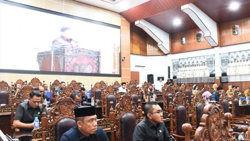 Rapat Paripurna DPRD Kapuas Bahas Sejumlah Agenda