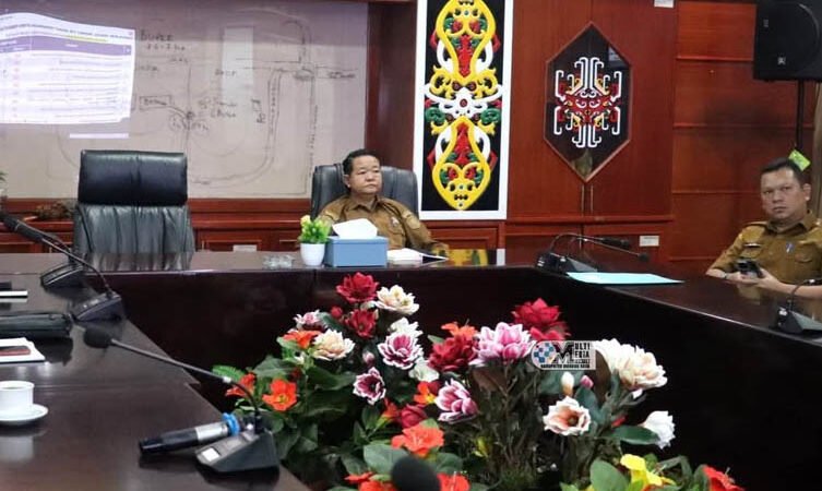 Pemkab Mura Rakor Pengendalian Inflasi Daerah dan Progam 3 juta Rumah Bersama Kemendagri