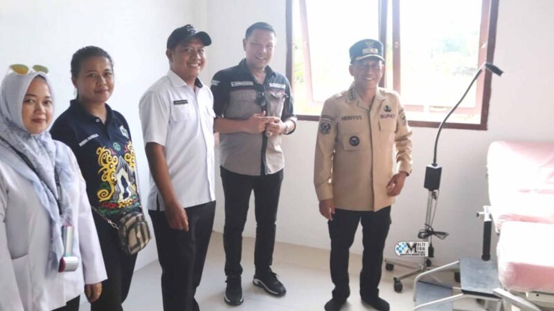 Kunjungi Puskesmas, Heriyus Pastikan Pelayanan Kesehatan Berjalan Dengan Baik Hingga ke Desa