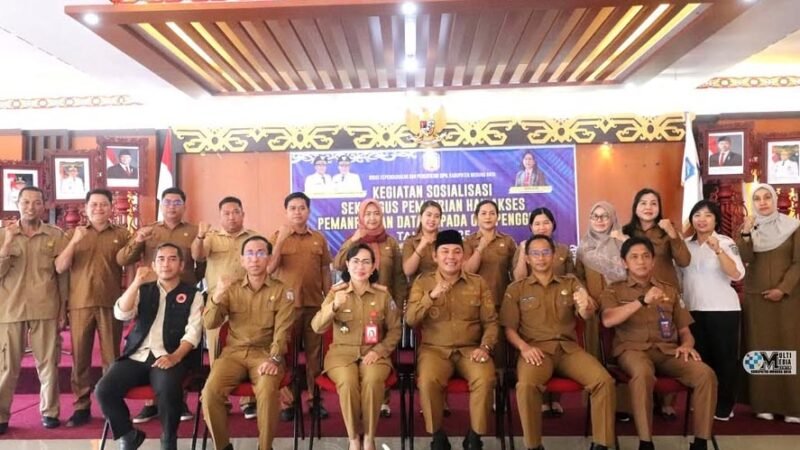 Dukung Pelaksanaan Program Strategis, Pemkab Mura Komitmen Berikan Kemudahan Akses Data Kepada Perangkat Daerah