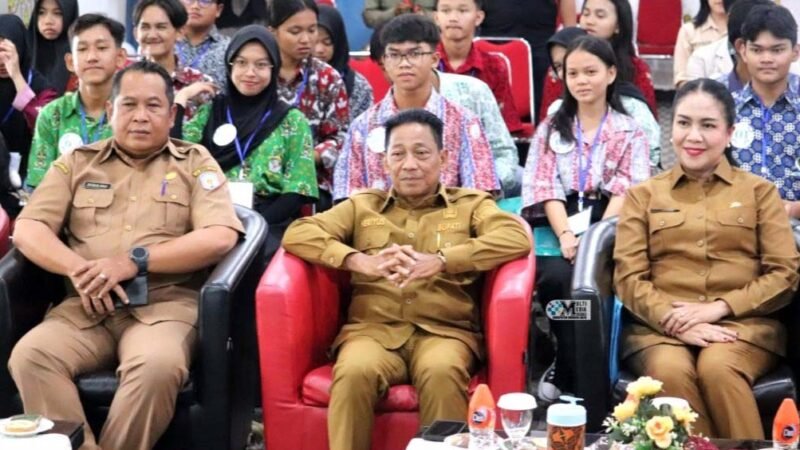 Pengukuhan Anggota Forum GenRe Kabupaten Mura, Bpati Berpesan Hindari Konten Negatif dan Ujaran Kebencian