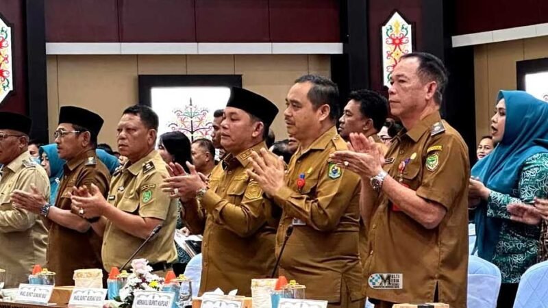 Wabup Mura Hadiri Rakor Percepatan Penurunan Stunting se-Kalteng