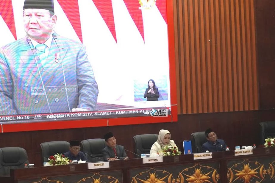 Rapat Paripurna Istimewa DPRD Mura Dengarkan Pidato Kenegaraan Presiden RI
