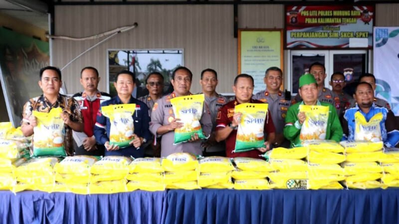 Peluncuran Gerakan Pangan Murah di Kabupaten Murung Raya