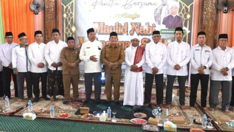 Wabup Mura Rahmanto Muhidin Hadiri Peringatan Maulid Nabi di Pondok Pesantren Karya Pembangunan