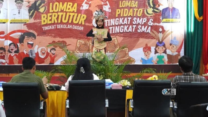 Komitmen Pemkab Mura Giatkan Literasi Dengan Lomba Pemilihan Duta Baca