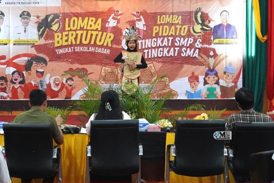 Komitmen Pemkab Mura Giatkan Literasi Dengan Lomba Pemilihan Duta Baca