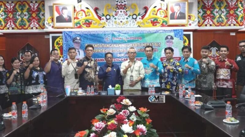 Bupati Mura Tandatangani MoU Terkait Program Kartu Hebat BLT untuk Masyarakat Kurang Mampu