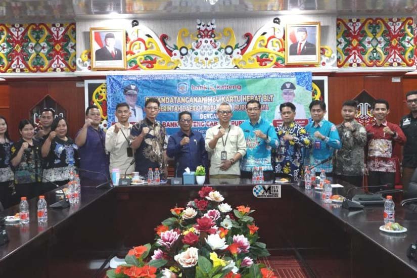 Bupati Mura Tandatangani MoU Terkait Program Kartu Hebat BLT untuk Masyarakat Kurang Mampu