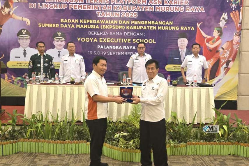 Plt Sekda Sarwo Mintarjo Resmi Buka Bimtek Platform ASN Karier