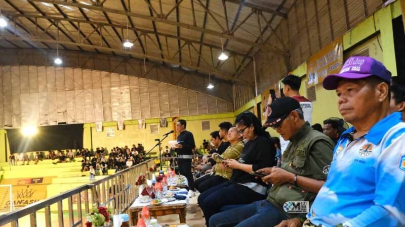 Penutupan Tournament Futsal Ganfash Season III oleh Bupati Mura