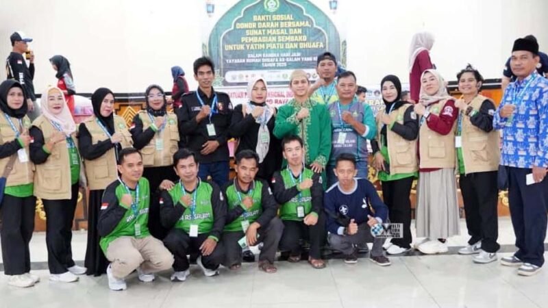 Peringati Hari Jadi ke-7, Yayasan Rumah Dhuafa As-Salam Gelar Baksos dan Sunatan Masal