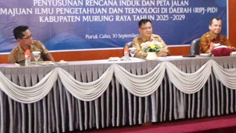 Plt. Sekda : Melalui Penyusunan RIPJ-PID, Pemkab Mura Bangun Sinkronisasi Arah Kebijakan Pemajuan IPTEK di Tingkat Daerah