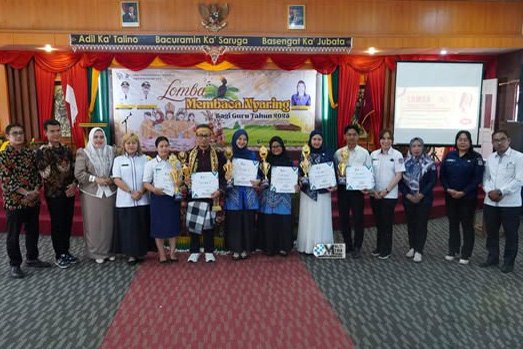Dorong Literasi Guru, Pemkab Mura Gelar Lomba Membaca Nyaring