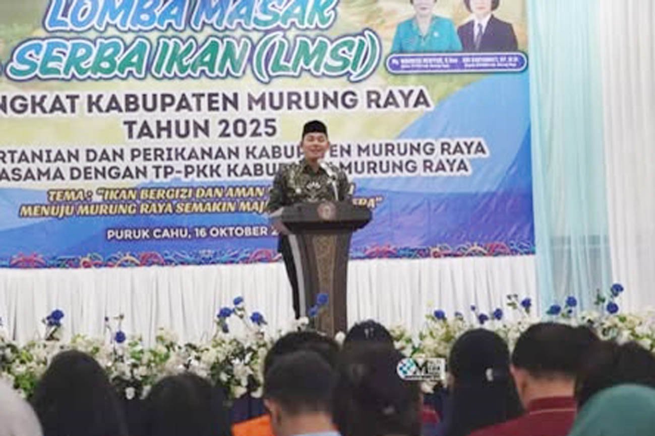 Wabup Mura Rahmanto Muhidin Buka Lomba Masak Serba Ikan