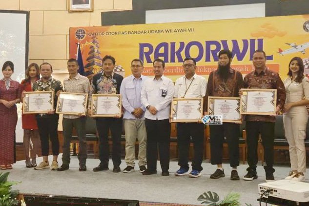 Bandara Dirung Raih Juara III Sebagai Bandara Terbaik Dalam Pelaksanaan Tugas dan Pelayanan