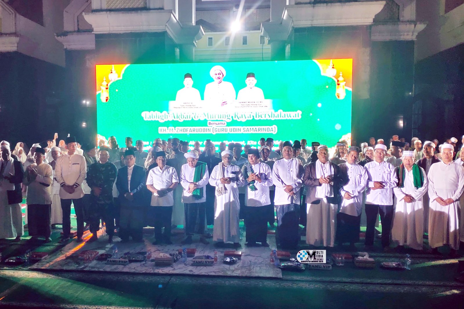 Tabligh Akbar dan Murung Raya Bershalawat Bersama Guru Udin Samarinda Dihadiri Ribuan Masyarakat