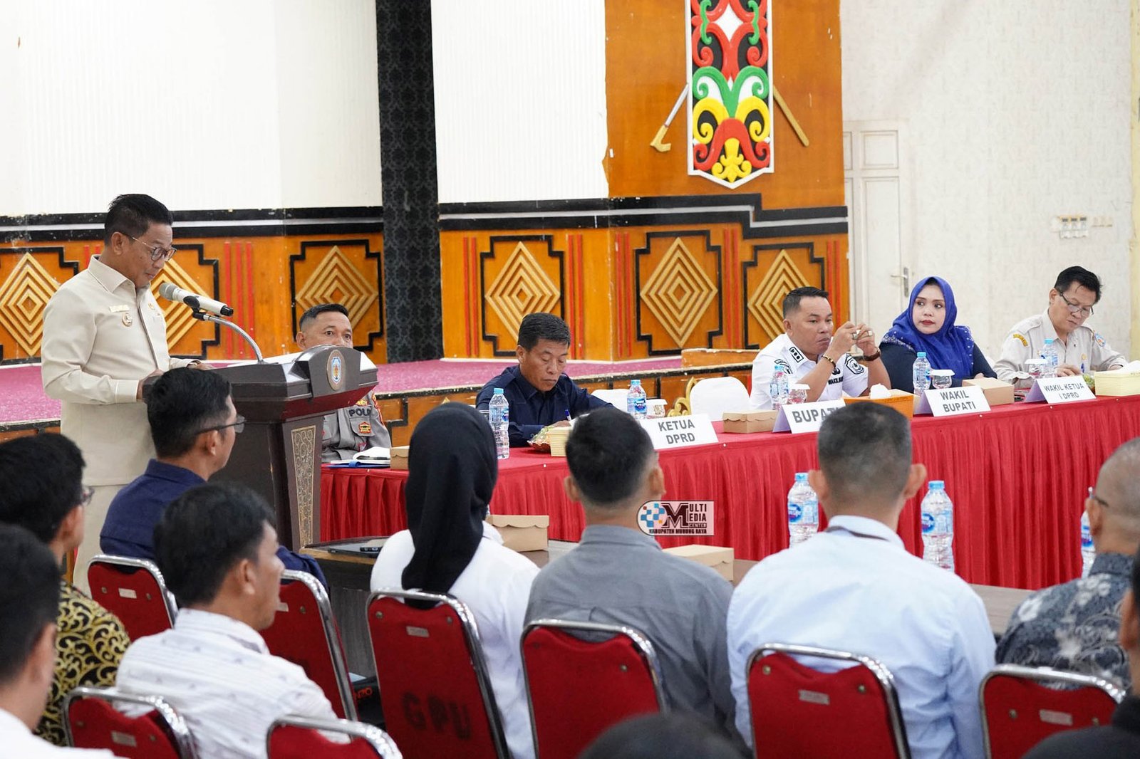 Bupati dan Wakil Bupati Mura Hadiri Forum Koordinasi Pemda dan Investor