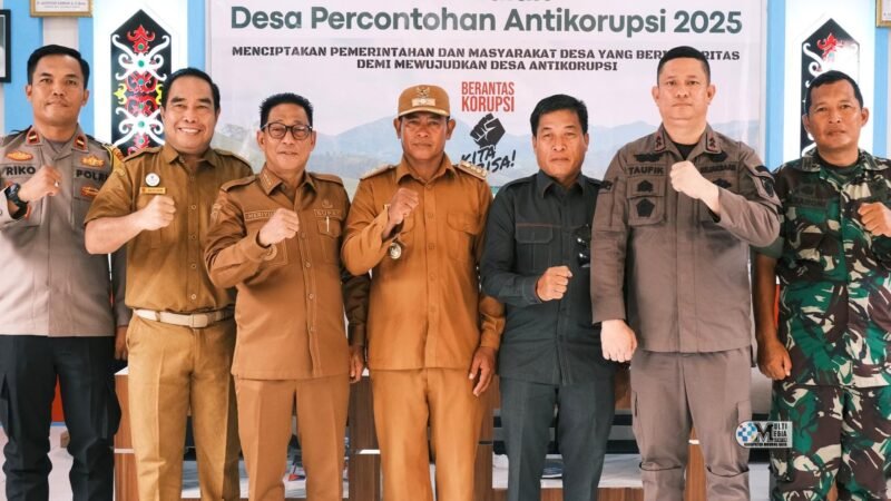 Hadiri Penilaian Desa Percontohan Anti Korupsi, Bupati Katakan Desa Adalah Ujung Tombak Pelayanan Publik