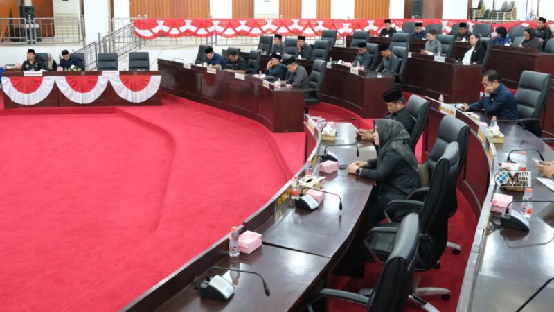 DPRD Mura Gelar Rapur Ke-6 Masa Sidang III Bahas Empat Agenda Utama