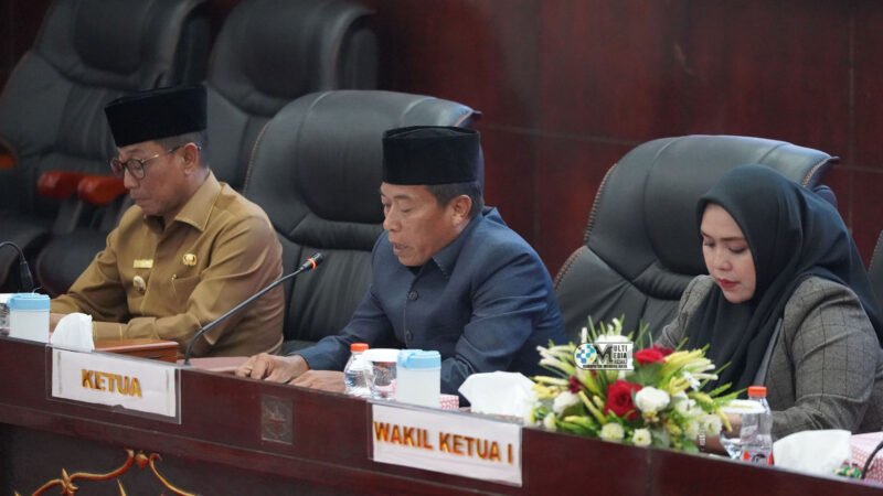 Sejumlah Agenda Dibahas pada Rapur Ke-7 Masa Sidang III