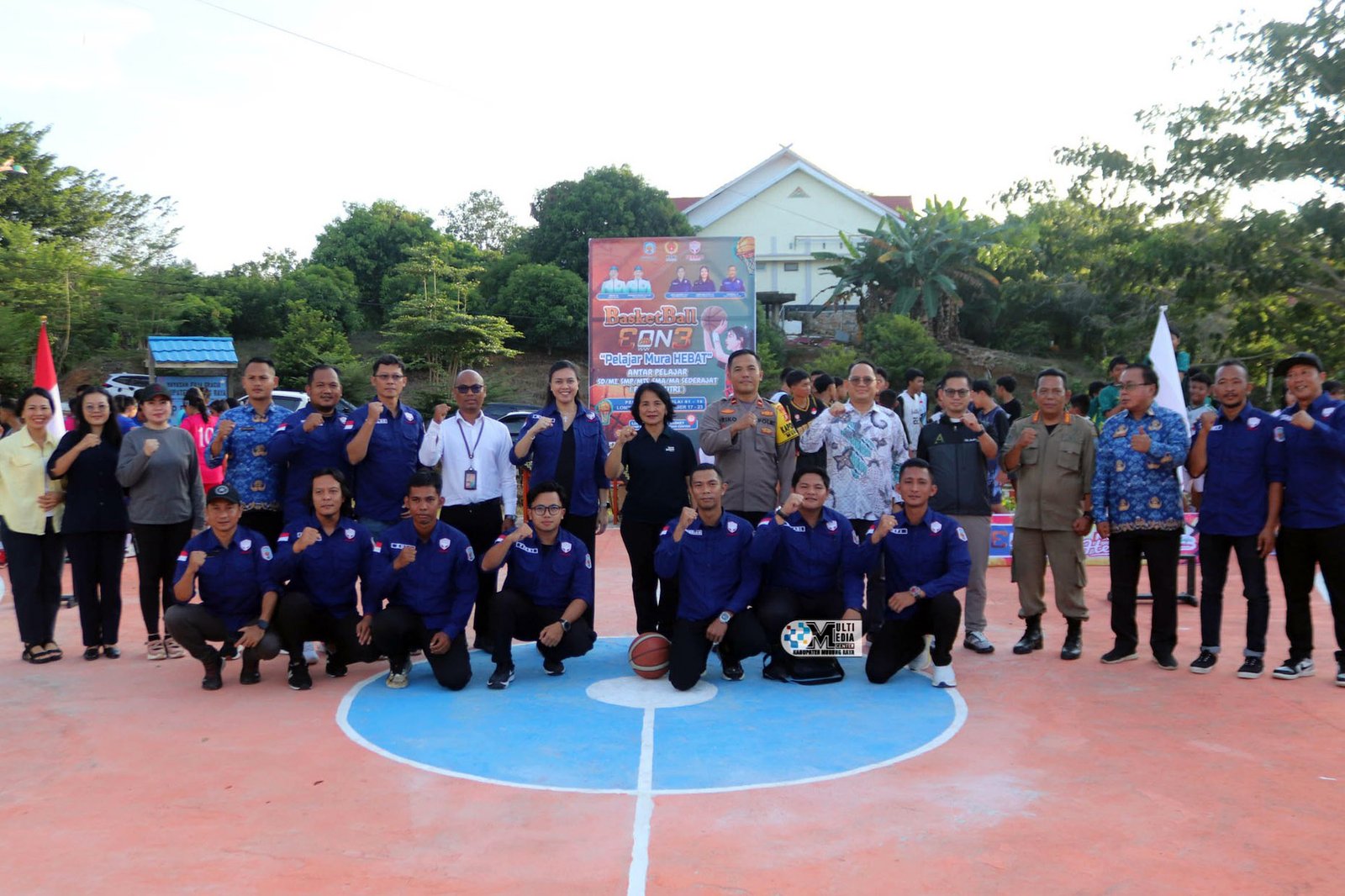 Pembukaan Turnamen Basket 3on3 “Pelajar Mura Hebat”