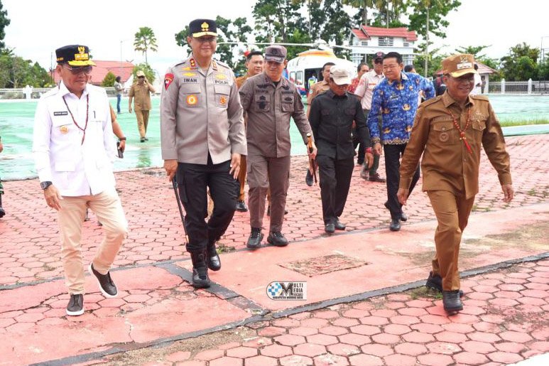 Gubernur Kalteng Kunker ke Kabupaten Murung Raya Disambut Bupati Heriyus