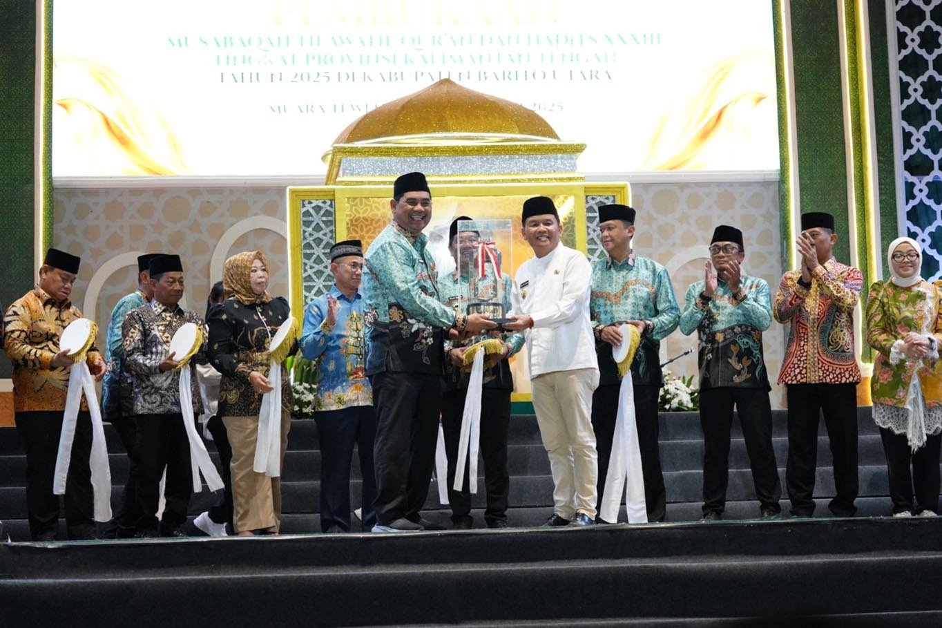 Bupati Minta Kafilah Mura Pelihara Rasa Persaudaraan Antar Kontingen MTQH