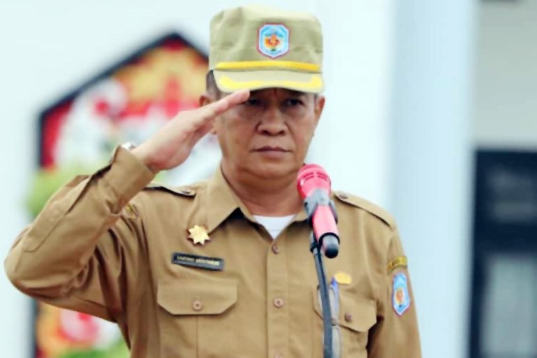 Plt Sekda Pimpin Apel Gabungan Lingkup Pemkab Mura