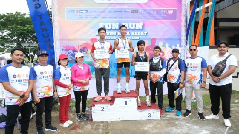 Bupati Heriyus : Fun Run Murung Raya Hebat Sarana Menjaring Atlet Muda Berbakat
