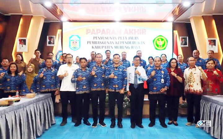 Asisten II Setda Kab. Mura Buka Laporan Akhir Penyusunan PJPK Kabupaten Murung Raya