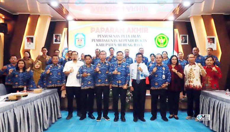 Asisten II Setda Kab. Mura Buka Laporan Akhir Penyusunan PJPK Kabupaten Murung Raya