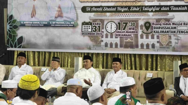 Gubernur Hadiri Peringatan Isra’ Mi’raj dan Muhasabah Sambut Tahun Baru 2026