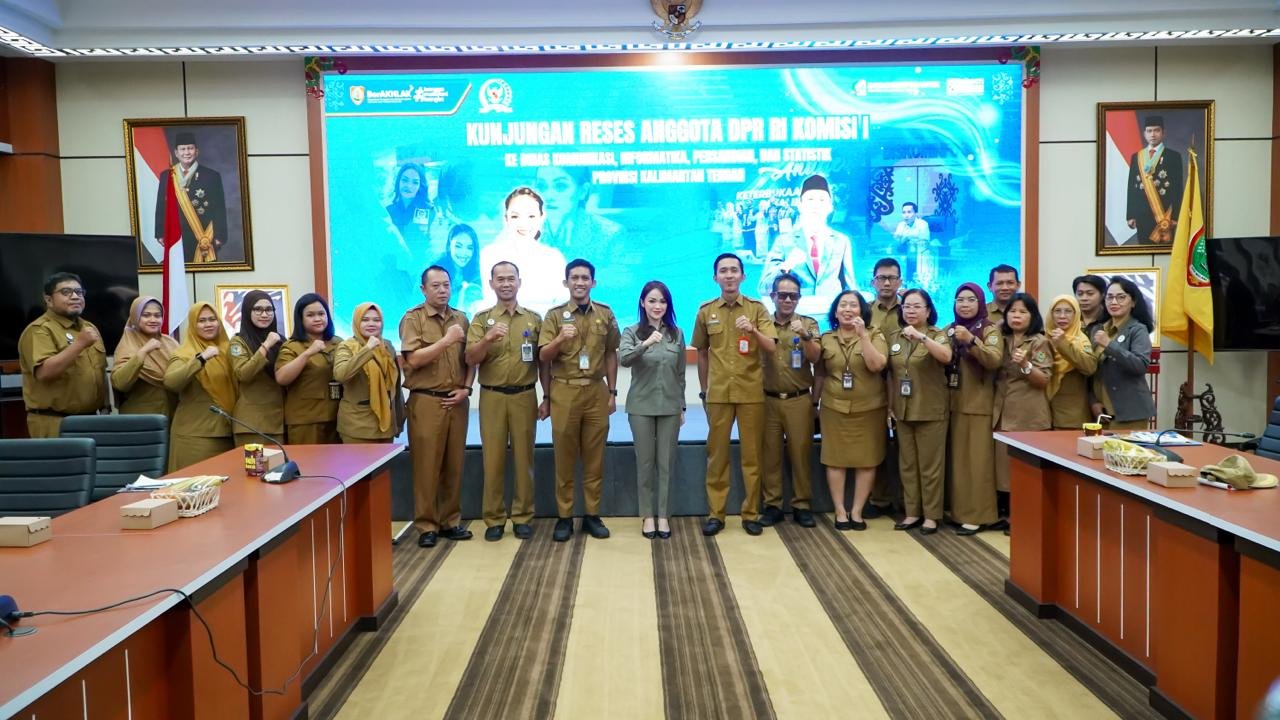 Perkuat Sinergi, Diskominfosantik Kalteng Terima Kunjungan Reses Anggota DPR RI