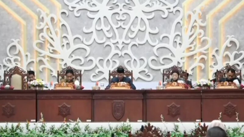 Wagub Hadiri Rapur DPRD Kalteng, Penutupan Sidang 2025 dan Pembukaan Masa Sidang 2026