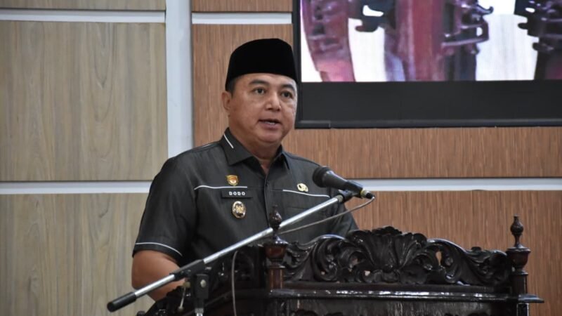 Rapat Paripurna Penyampaian Rekomendasi DPRD Kabupaten Kapuas atas LHP BPK RI Perwakilan Kalteng