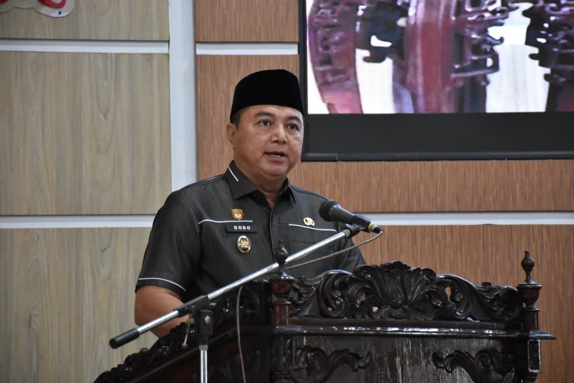 Rapat Paripurna Penyampaian Rekomendasi DPRD Kabupaten Kapuas atas LHP BPK RI Perwakilan Kalteng