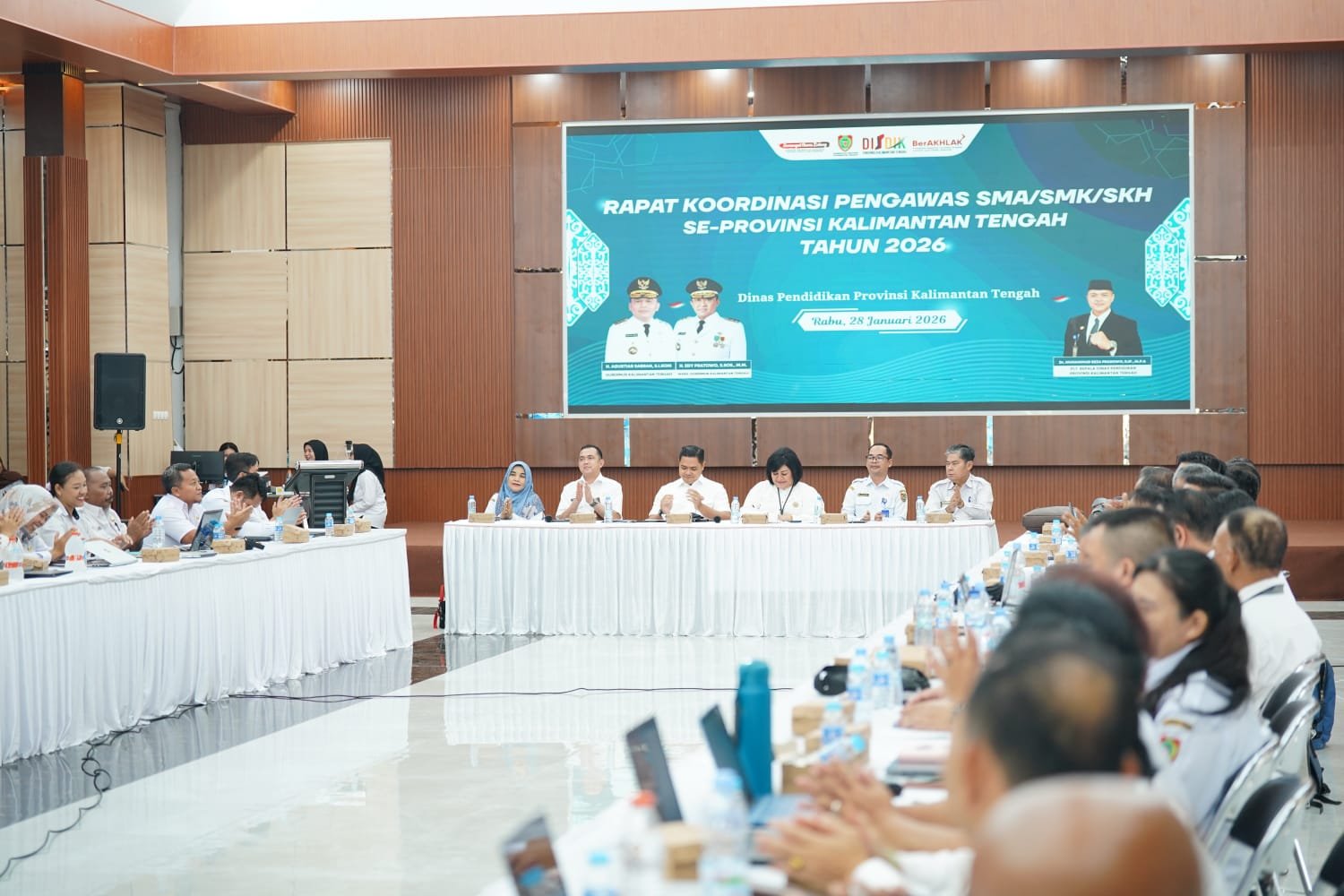 Disdik Gelar Rakor SMA/SMK/SKH Se-Kalteng 2026
