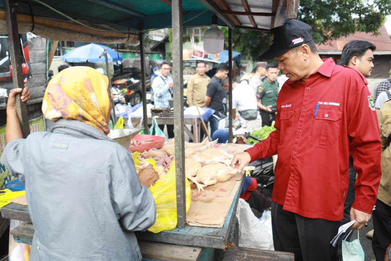 Pemprov Kalteng Lakukan Pemantauan Harga Pangan Jelang Ramadan di Pasar Besar Palangka Raya