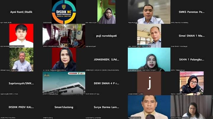 Gelar Rakor, Kadisdik Kalteng Sampaikan Penguatan Koperasi Sekolah Merupakan Gagasan Strategis