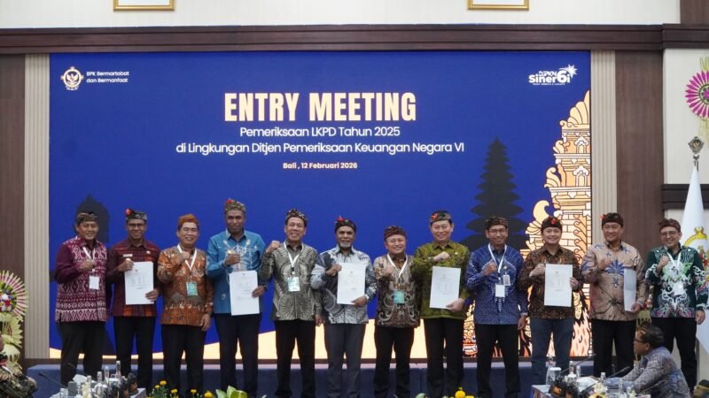 Wagub Kalteng Edy Pratowo Ikuti Entry Meeting Pemeriksaan LKPD Tahun 2025 BPK RI