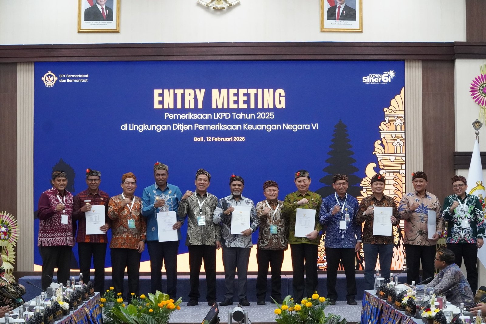 Wagub Kalteng Edy Pratowo Ikuti Entry Meeting Pemeriksaan LKPD Tahun 2025 BPK RI