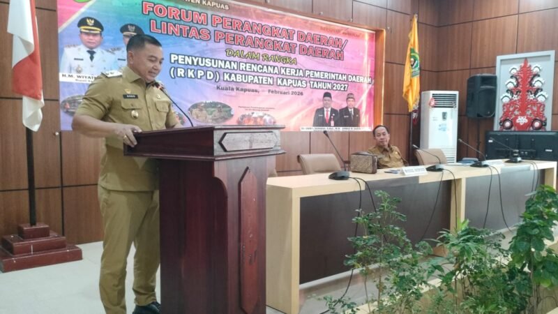 Pemkab Kapuas Laksanakan Forum Perangkat Daerah/Lintas Perangkat Daerah Susun RKPD Tahun 2027